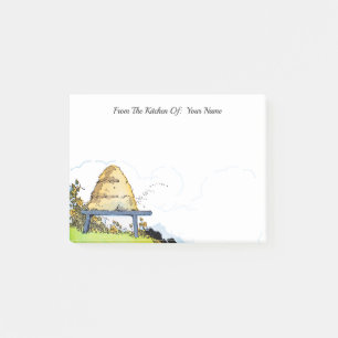 Post-it® Sticks de script personnalisés Vintages Honey Bee