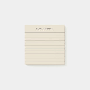 Post-it® Sticky minimaliste Moderne Beige Linke