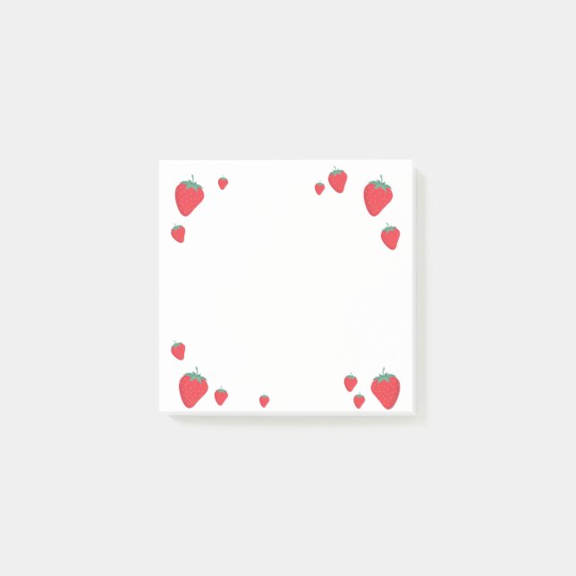 Post-it® Strawberry  (Devant)