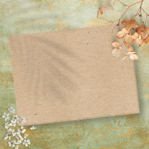 Post-it® Style de papier kraft rustique simple