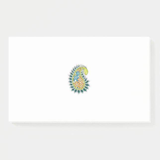 Post-it® Style Décoratif, Vert Bleu Foncé, Bataille (Devant)