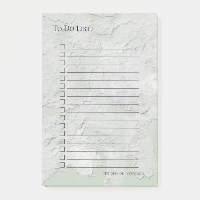 Post-it® Style Peinture Impasto CHOISIR LA COULEUR (Devant)