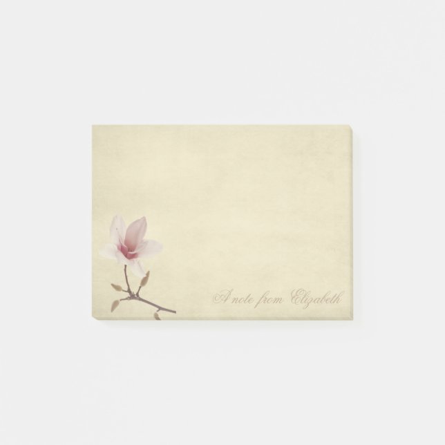 Post-it® Stylée Féminine, Magnolia (Devant)
