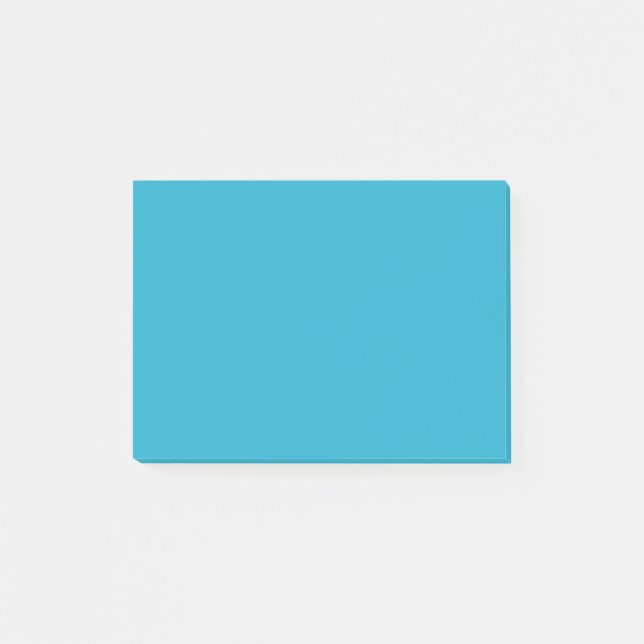 Post-it® Stylo en encre bleue couleur gras (Devant)