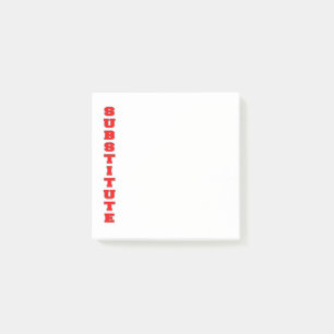 Post-it® Substituer