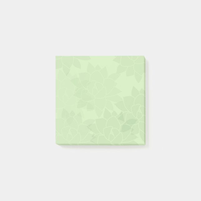 Post-it® Succulents Post-It Notes (Devant)