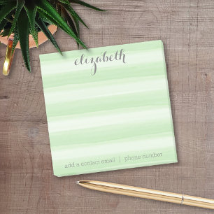 Post-it® Suite de papeterie Pastel Green et Grey pour femme