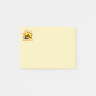 Post-it® Sun Fire Stables 4x3 Post it Pad