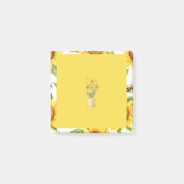 Post-it® Sunflower d'été (Devant)