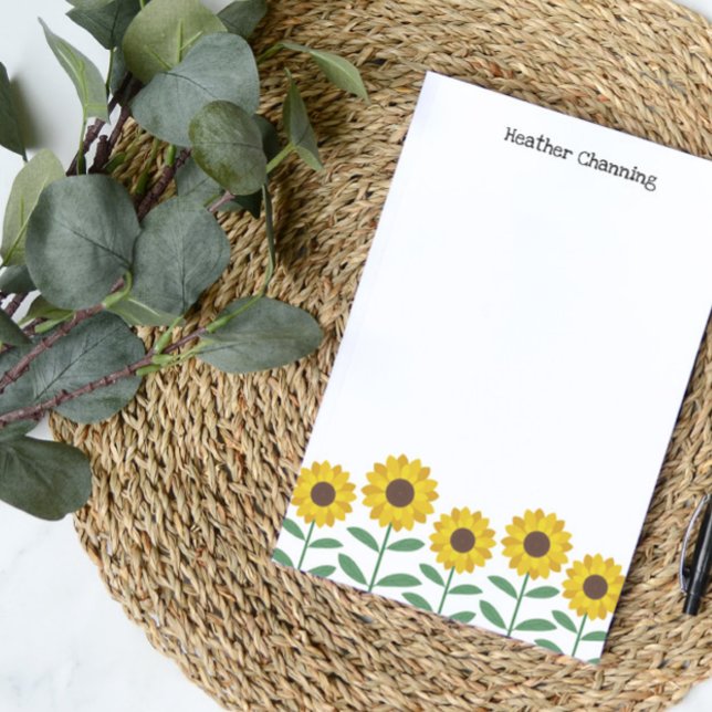 Post-it® Sunflowers - Ajouter Votre Nom (Créateur téléchargé)