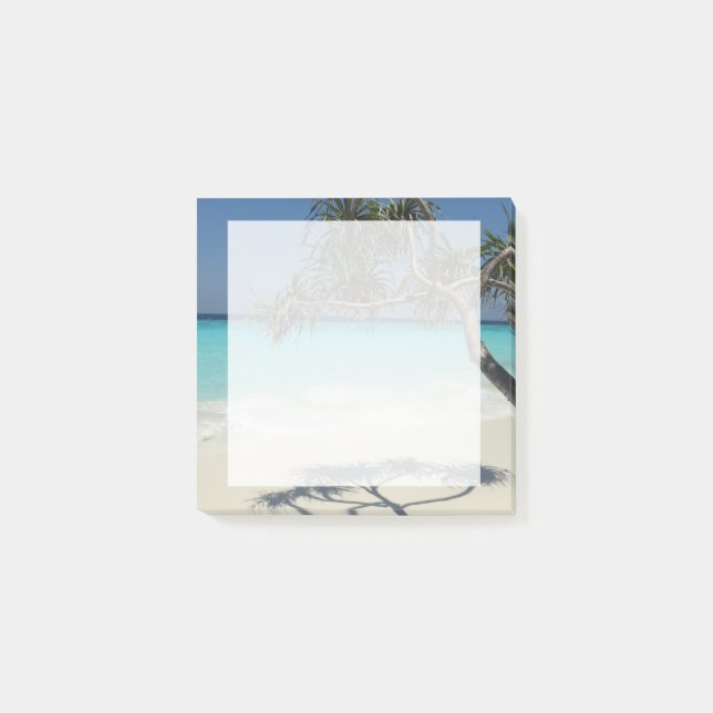 Post-it® Sunny Tropical Beach Ocean Paradise (Devant)