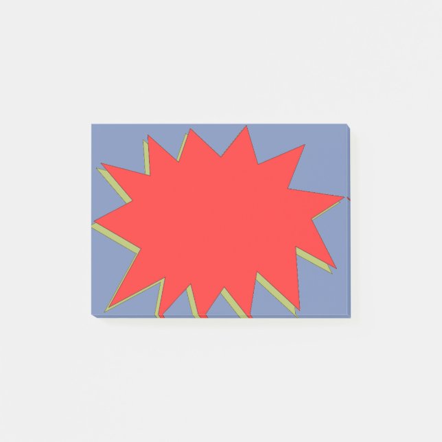 Post-it® Super héros de bande dessinée vlan (Devant)