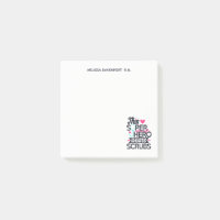 Superhero de soins infirmiers drôle dire la typogr