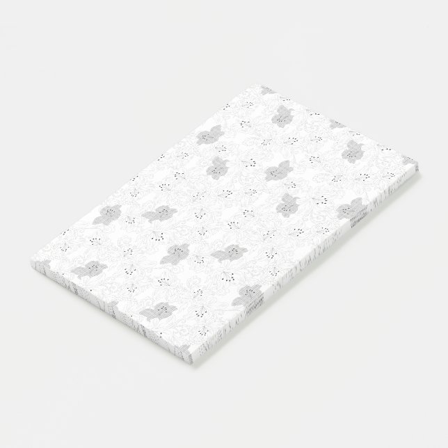 Post-it® Superposition de grille transparente – Texture PNG (Incliné)