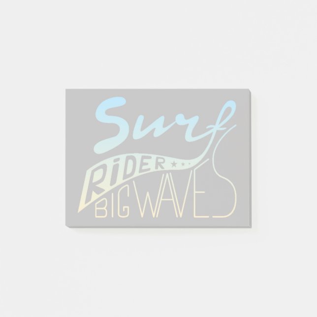 Post-it® Surf Rider Big Waves (Devant)