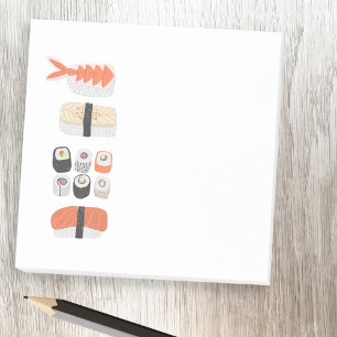 Post-it® Sushi Nigiri Maki Roll Japonais Art alimentaire