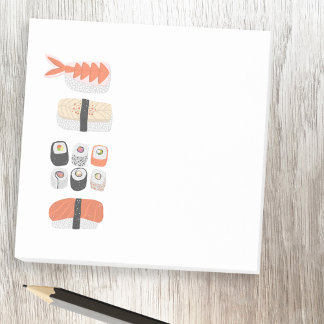 Post-it® Sushi Nigiri Maki Roll Japonais Art alimentaire