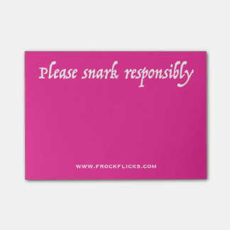 Post-it® Svp de Snark notes collantes de façon responsable