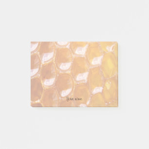 Post-it® Sweet Detail of Golden Honeycomb With Your Name