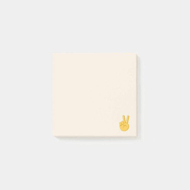 Post-it® SYMBOLE DE LA PAIX Emoji (Devant)