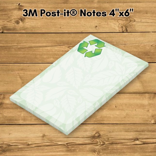 Post-it® Symbole de recyclage (Créateur téléchargé)