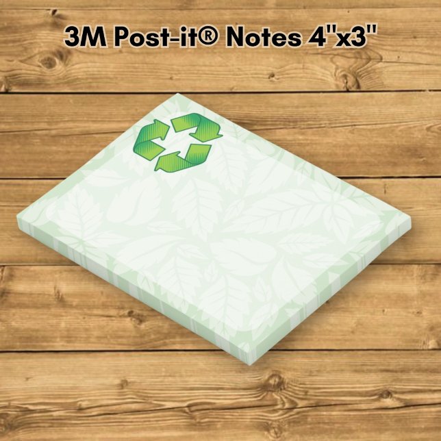 Post-it® Symbole de recyclage (Créateur téléchargé)