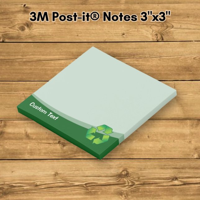 Post-it® Symbole de recyclage (Créateur téléchargé)