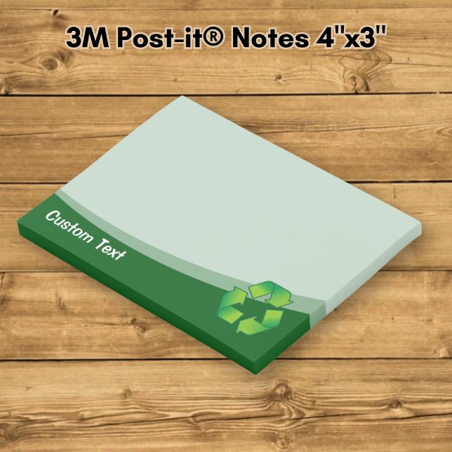 Post-it® Symbole de recyclage (Créateur téléchargé)