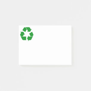 Post-it® Symbole de recyclage - Vert