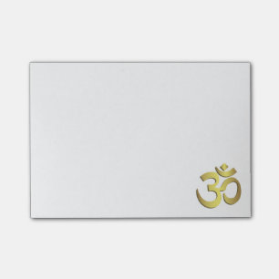 Post-it® Symbole de yoga de l'OM (Aum) Namaste