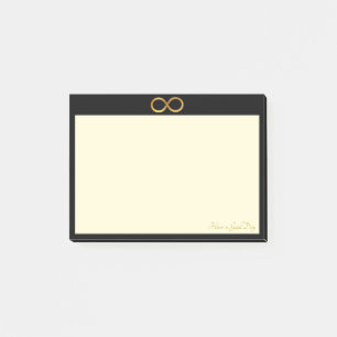 Post-it® Symbole d'infini doré