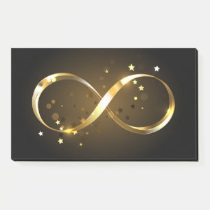 Post-it® Symbole d'infini doré