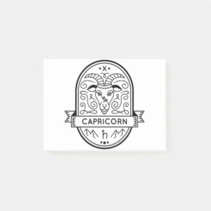 POST-IT® SYMBOLE ZODIAC BADGE CAPRICORN STROKE