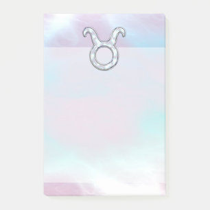 Post-it® Symbole zodiaque de la mère de Pearl Taurus