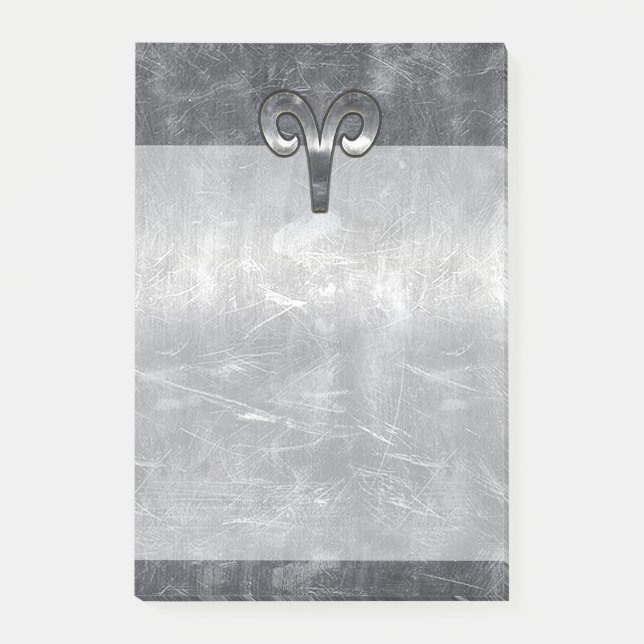 Post-it® Symbole Zodiaque des baies modernes Grunge Style d (Devant)