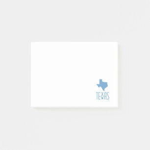 Post-it® Symboles du Texas, Texas, bleu