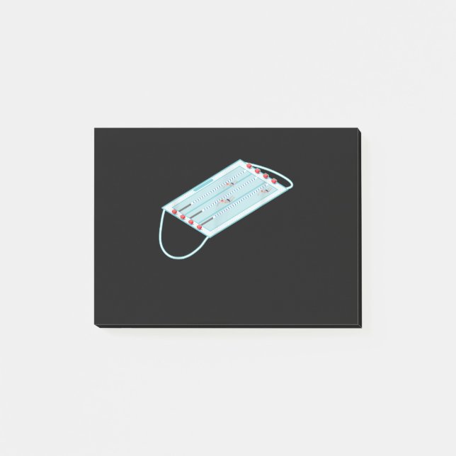 Post-it® T-shirt de Mask Mask (Devant)