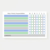 Tableau Hebdomadaire des Responsabilités et des Tâ
