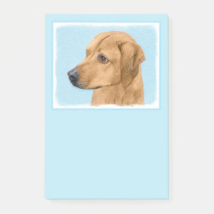 Post-it® Tableau Rhodesian Ridgeback - Art Chien original