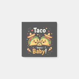 Post-it® Taco Bout a Baby Pregnancy Faire-part