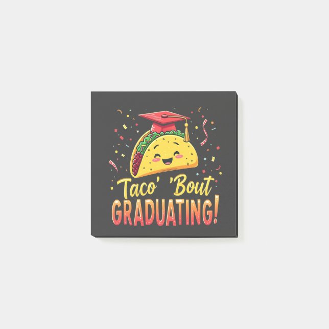 Post-it® Taco 'Bout Graduation Cinco De Mayo (Devant)