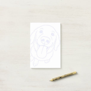 Post-it® Tampon des notes de chien