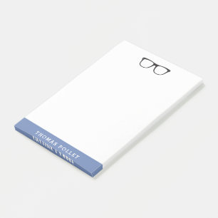 Post-it® Tampon Post-It personnalisé pour lunettes Hipster