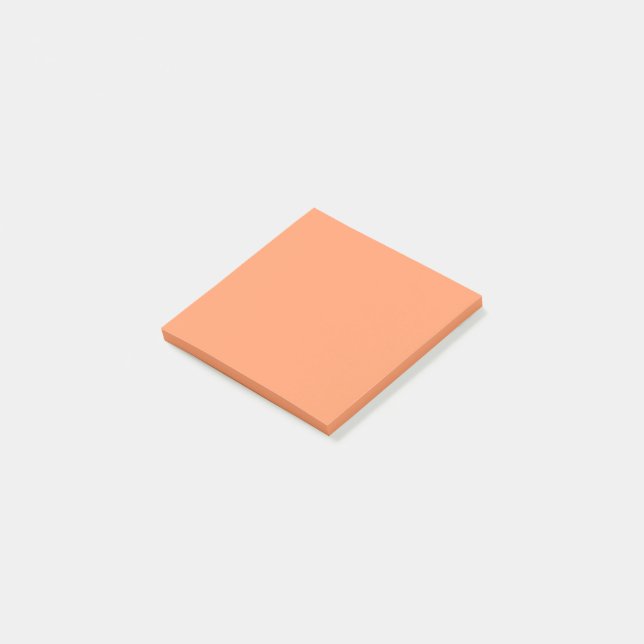 Post-it® Tangerine Atomique  (couleur unie)  (Incliné)