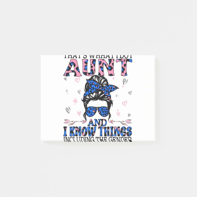 Post-it® Tante gardienne des idées du parti de la révélatio (Devant)