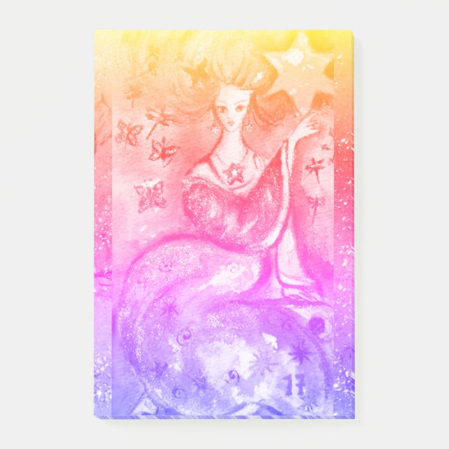 POST-IT® TAROTS DES OMBRES PERDUES / L'ÉTOILE (Devant)