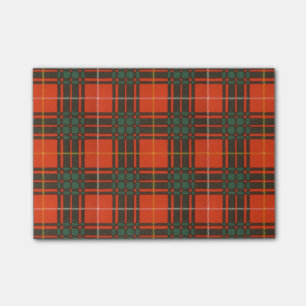 Post-it® Tartan écossais de kilt de plaid de clan de