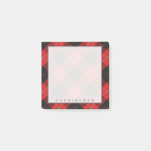 Post-it® Tartan écossais majestueux de Cunningham de clan