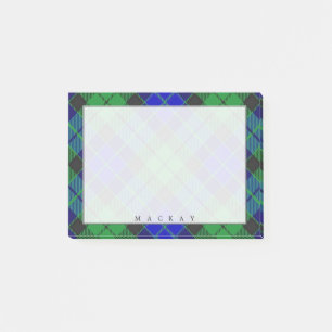Post-it® Tartan royal du clan écossais MacKay