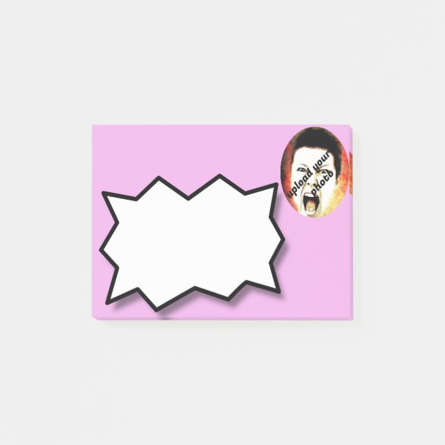 Post-it® Téléchargez votre photo, personnalisable (Devant)